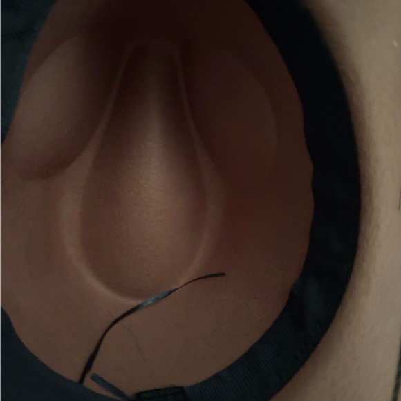 Brown Cowboy Hat with Bull Emblem - Picture 2 of 2